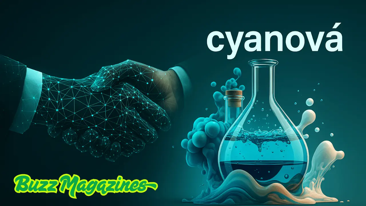Cyanová